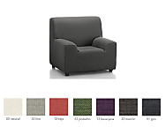 Funda para sofá 1 plaza Brick goma ancha