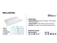 Almohada Brillantina. Media Baja