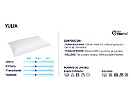 Almohada Yulia doble funda. Firmeza Media