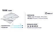 Edredón nórdico plumón Teide Moshy