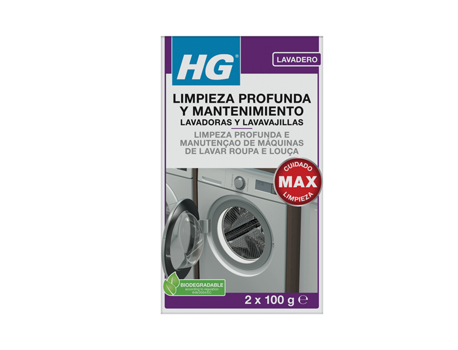 HG Limpieza profunda y mantenimiento lavadoras y lavavajillas