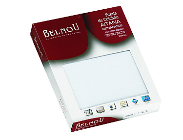 Belnou - Funda de colchón 100% algodón Aitana alto 30cm