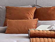 Cojín de terciopelo Velvet liso