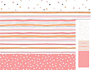 Cortina Cenefas franjas.