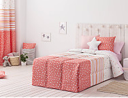 Edredón Conforter Cenefas color Rosa