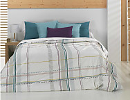 Funda nórdica Griso color Rosa o Turquesa