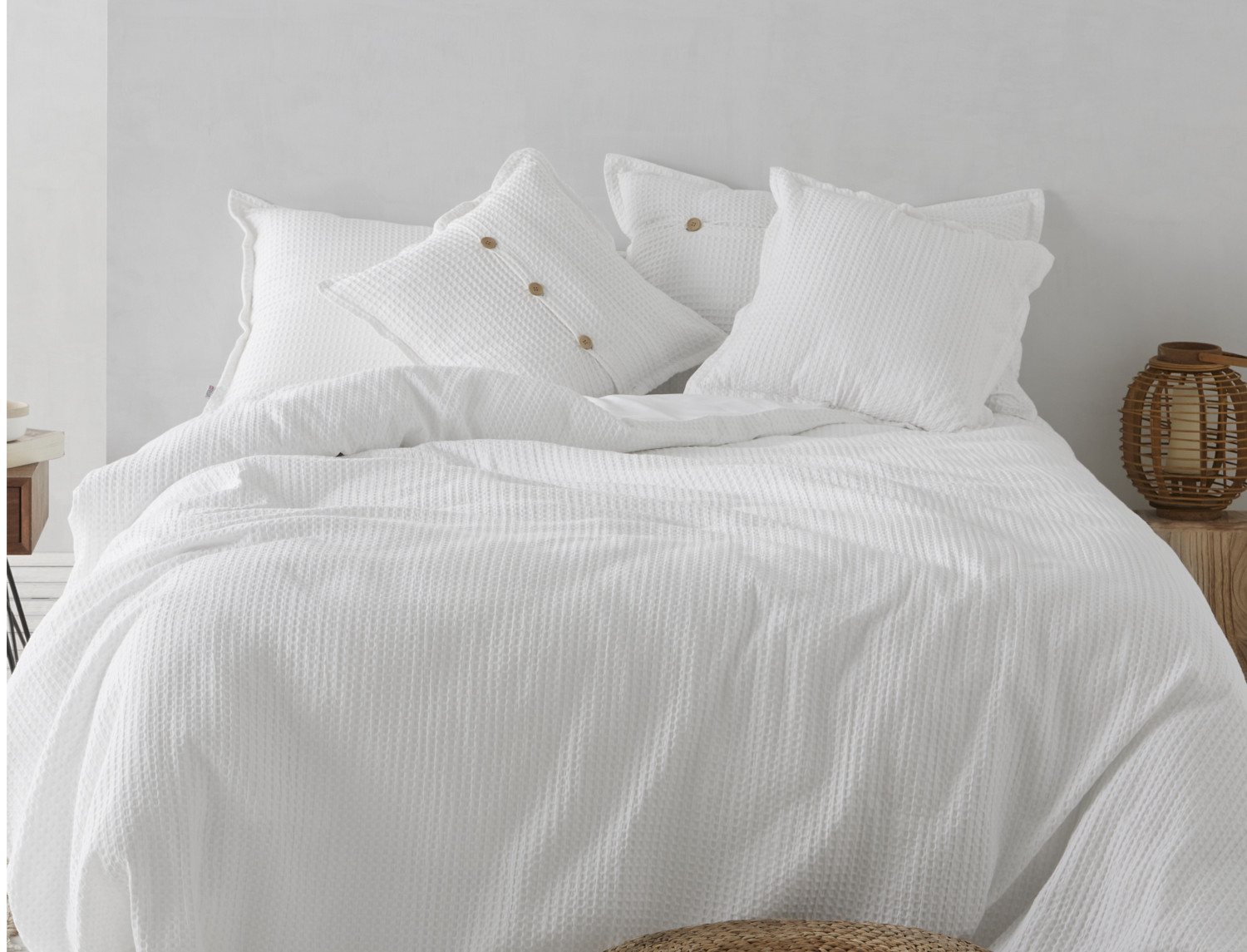 Estelia Funda nórdica Jacquard Banús 100% Algodón color Blanco