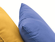 Cubrecanapé Calpe colchón 190cm de largo y 3 volantes