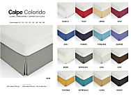 Cubrecanapé Calpe colchón 190cm de largo y 3 volantes