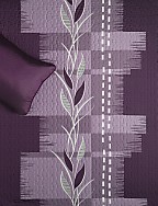 Colcha piqué Jacquard Zen color Morado últimas unidades