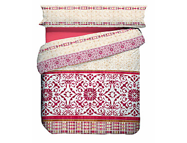 Quilt by Cañete - Funda nórdica Nelas Oferta fin de existencias color Fucsia