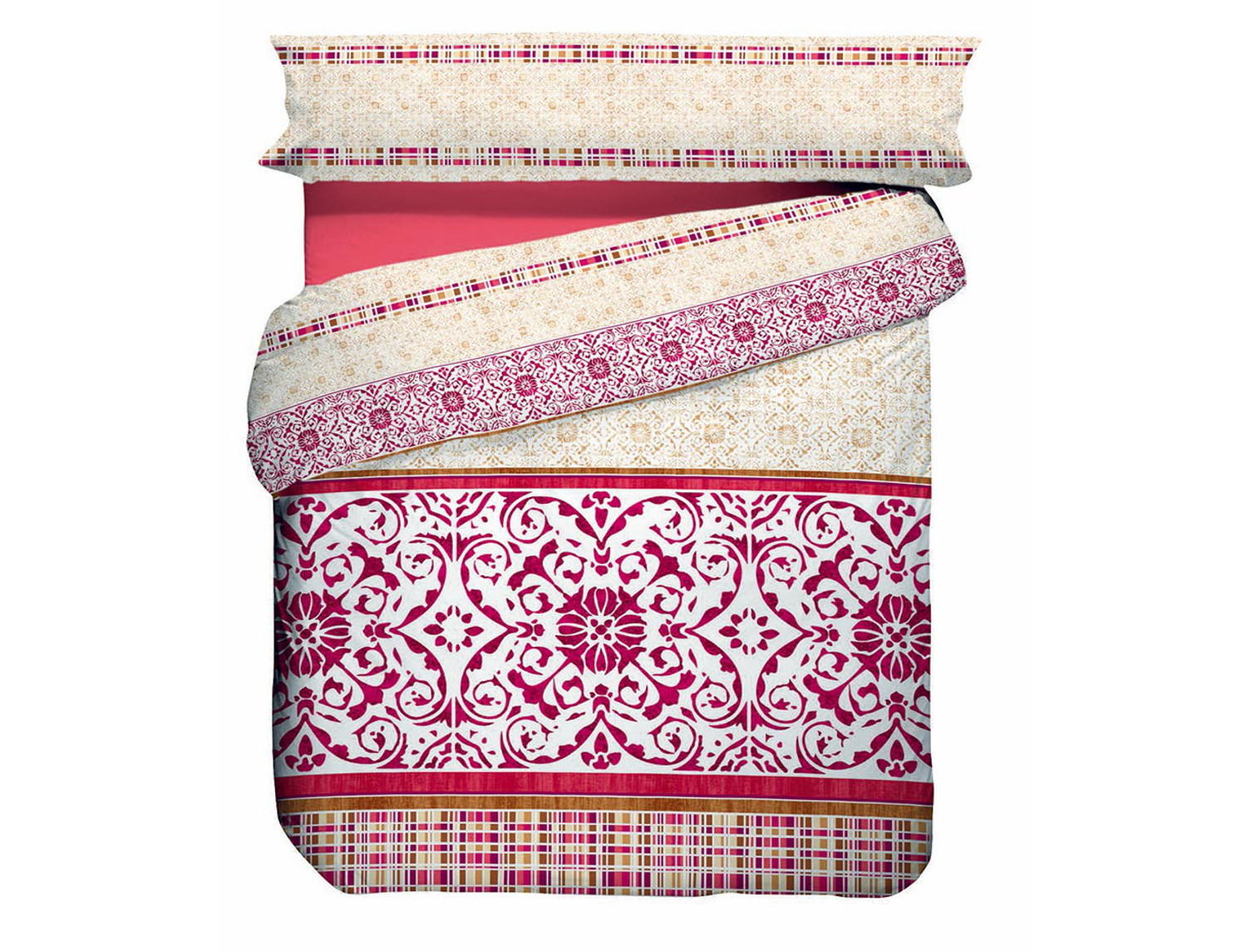 Quilt by Cañete Funda nórdica Nelas Oferta fin de existencias color Fucsia