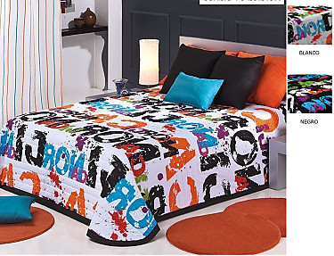 Cañete - Confortino Nórdica color Blanco o Negro