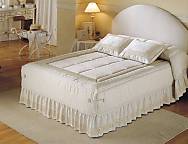 Semiconforter Jacquard con puntillas Rania