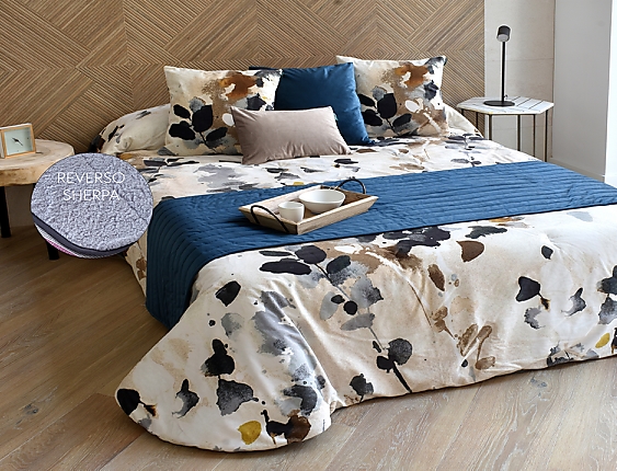 Confecciones Paula - Edredón Sherpa de terciopelo Pravia Multicolor