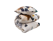 Edredón Sherpa de terciopelo Pravia Multicolor