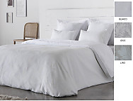 Funda nórdica Lomer color Blanco, Lino o Gris