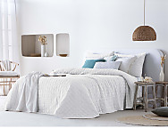 Bouti Lares con funda/s de cojín color Blanco