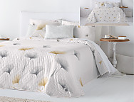 Bouti Reversible Claris color Mostaza con funda/s de cojín cama de 180 oferta