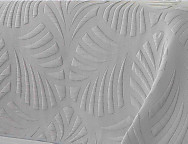 Colcha Jacquard Reversible con fundas de cojín Siero color Gris/Blanco