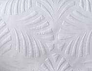 Colcha Jacquard Reversible con fundas de cojín Siero color Gris/Blanco