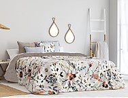 Edredón Sherpa de terciopelo Tudela Multicolor