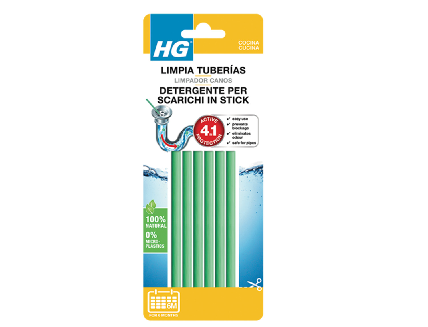 HG Limpia tuberias en sticks