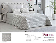 Bouti jacquard Parma 100gr con fundas de cojín color Beige o Gris