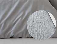 Edredón o Conforter Elmer color Lino o Gris