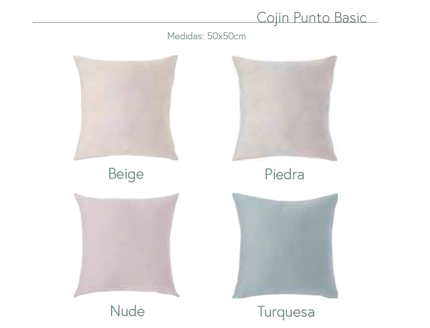 Confecciones Paula Cojín 100% Algodón Punto Camiseta 2025