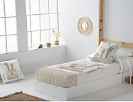 Edredón ajustable 100% algodón Joyful Multicolor