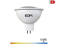 Bombilla dicroica led gu10 8w 710lm 4000k luz dia 120   5x5,5cm