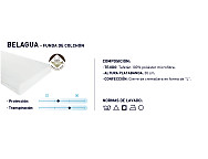 Funda de colchón Belagua 80x190cm alto 22-26cm. Ultimas unidades