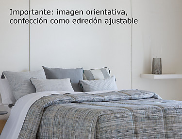Confecciones Paula - Edredón Ajustable 100% Algodón Viella