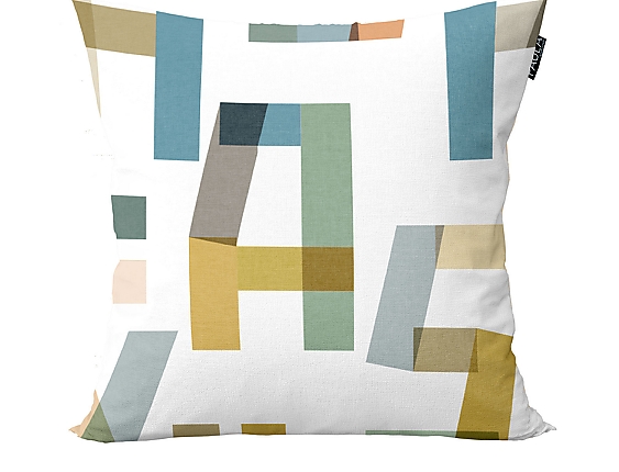 Confecciones Paula - Cojín 100% Algodón Abece