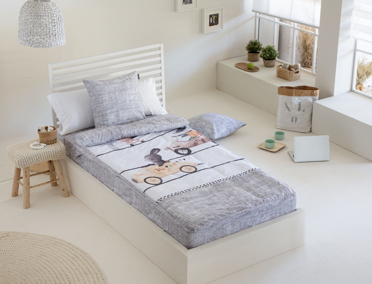 Confecciones Paula Saco nórdico 100% Algodón Race