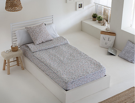 Confecciones Paula - Saco nórdico Trazo color piedra