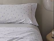 Juego de cama Estelia Dots color Azul