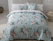 Funda nórdica Saten 100% algodón  Liria con fundas de cojín