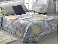 Edredón Caru color Azul o Beige