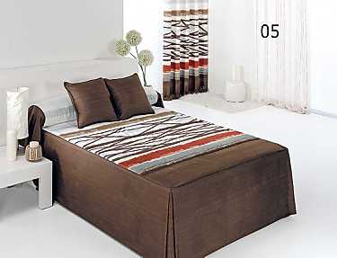 Reig Marti - Colcha edredón Azibar color Marrón o Morado Oferta últimas unidades 