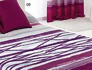 Colcha edredón Azibar color Marrón o Morado Oferta últimas unidades