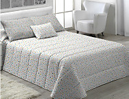 Edredón o Conforter Moku A color Gris o Turquesa