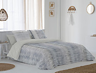 Funda nórdica 100% algodón Einar color Azul o Verde