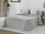 Bouti Jacquard Idalia color Beige, Gris o Turquesa