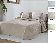 Bouti Jacquard Idalia color Beige, Gris o Turquesa