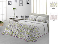 Colcha Bouti Holly color Malva o Rosa