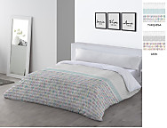 Funda nórdica Miami color Gris o Turquesa