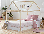 Colcha Reversible Stars color Beige o Rosa