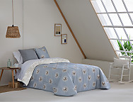 Edredón Sherpa Leo color Azul o Beige